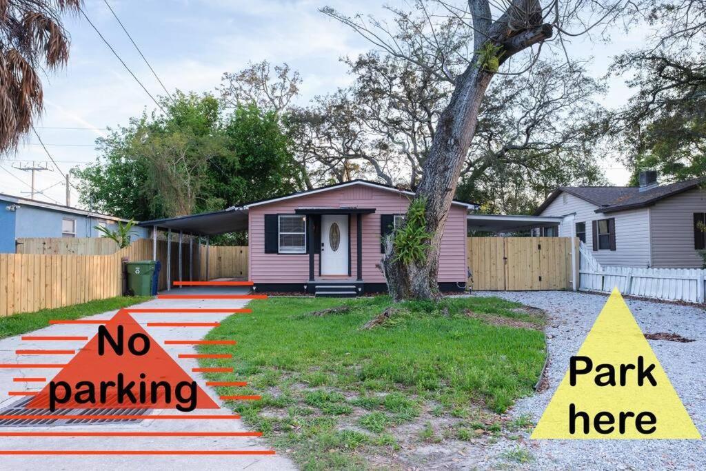 House Near Tampa Zoo And Busch Gardens, Free High Speed Wifi Villa Bagian luar foto